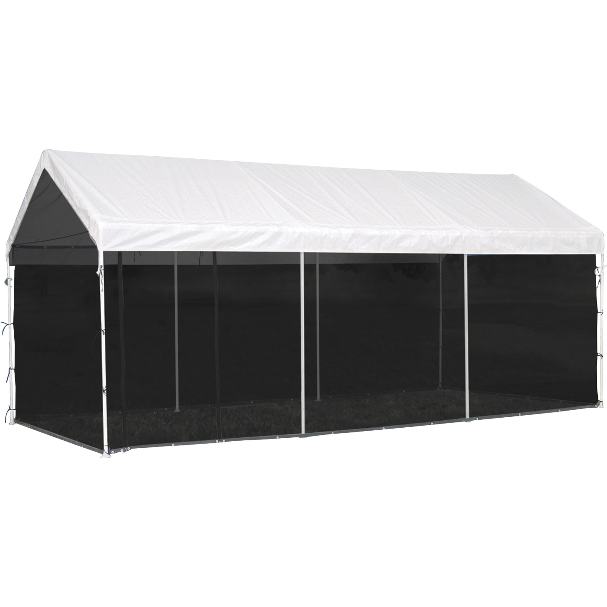 ShelterLogic Screen House Kit for Max AP Outdoor Canopy Tent - 20ft. x 10ft., Fits Item# 55418 and 55420, Model# 25777